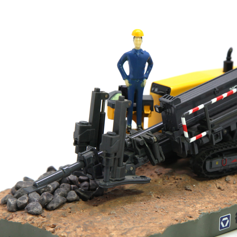徐工1:35水平定向钻XZ320仿真合金挖钻机工程车模型原厂正品