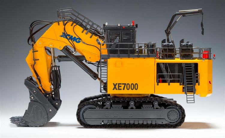 徐工XE7000挖机矿挖1：50模型