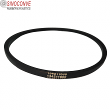 Ready to ship black rubber hard cord double V belt