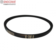 Ready to ship black rubber hard cord double V belt