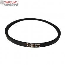 Ready to ship black rubber hard cord double V belt