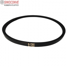 Ready to ship black rubber hard cord double V belt