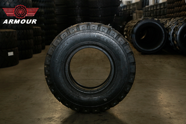 Armour forklift tyres 5.00-8TT with deepened block pattern 11mm for sale