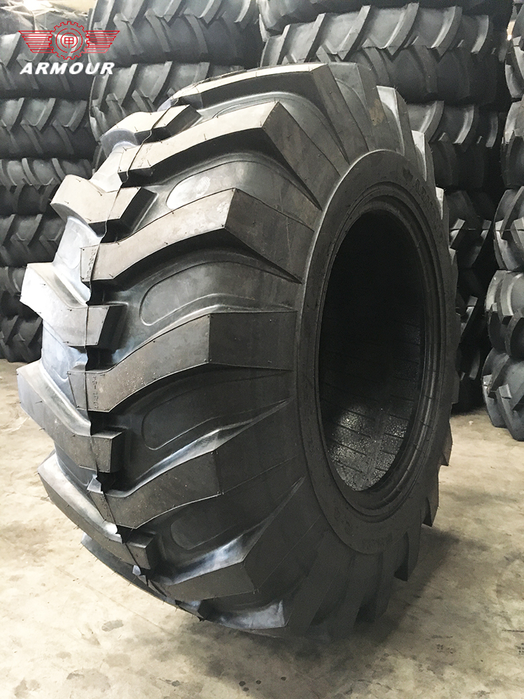 Armour radial tyres 19.5L-24TL R-4 with 28mm deepened pattern low slip rate for sale