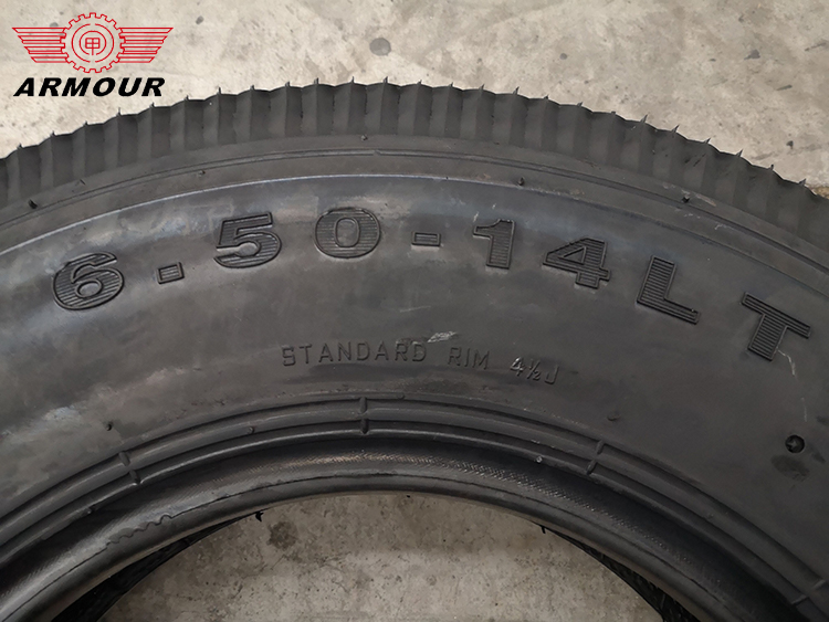 China Armour truck tyre 4.50-12TT T2 pattern with better tire grip price