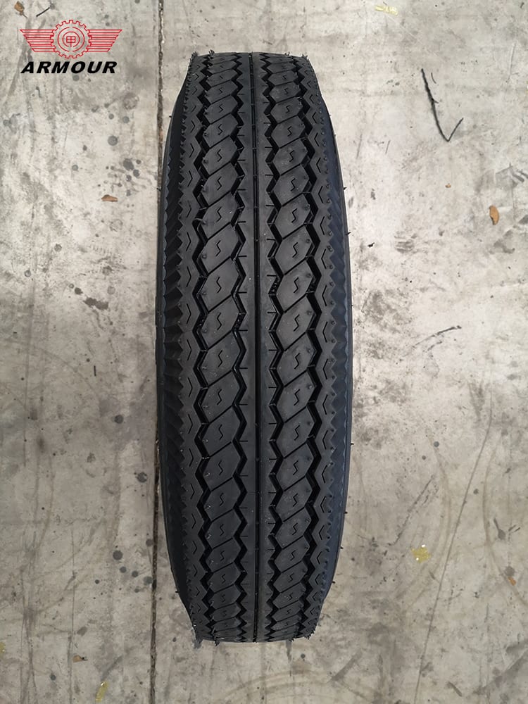 China Armour truck tyre 4.50-12TT T2 pattern with better tire grip price