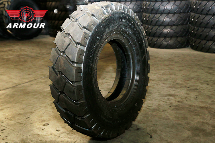 Armour forklift tyres 5.00-8TT with deepened block pattern 11mm for sale