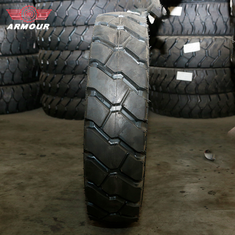 Armour tyres for mining dump trucks 12.00-20TT with good heat dissipation performance