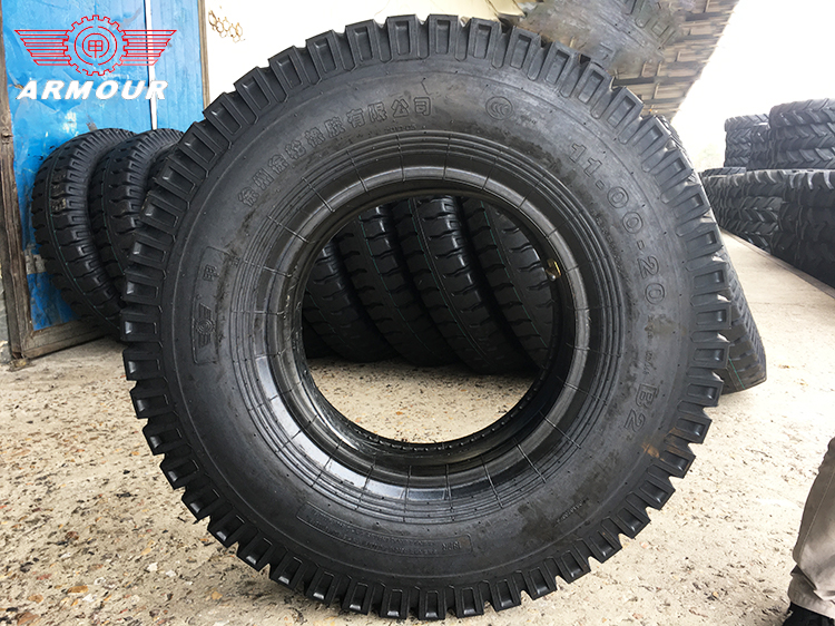 China tire Armur 6.50-16TT B2 with horizontal stripe truck tires price