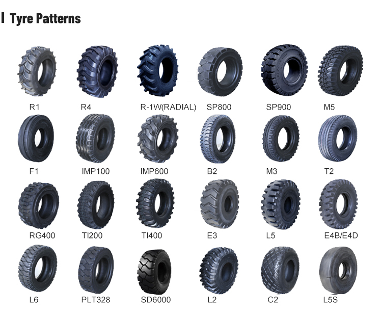 Armour forklift tyres 5.00-8TT with deepened block pattern 11mm for sale