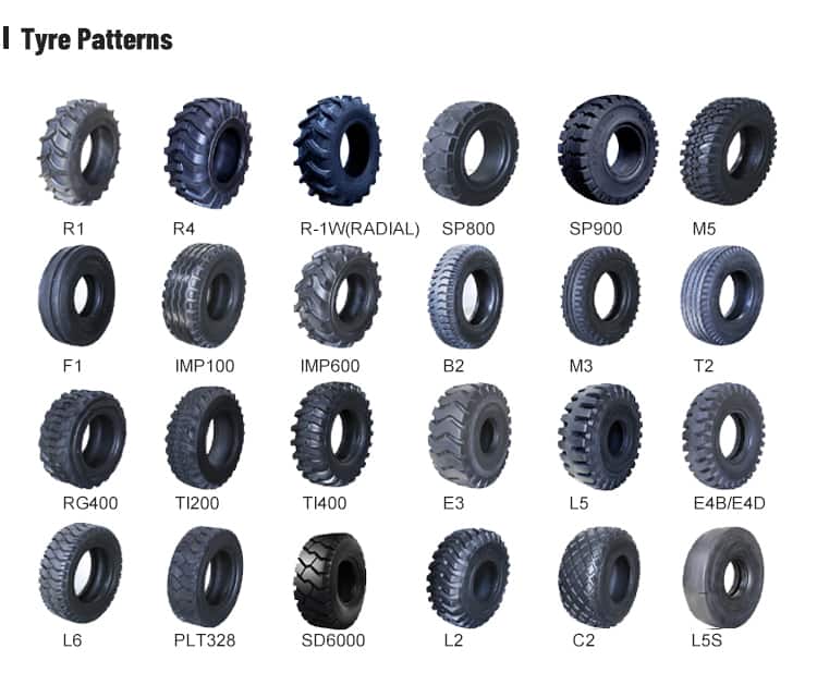 18*7-8TT PLT328 14PR 465mm diameter Armour tires with tear resistance for sale