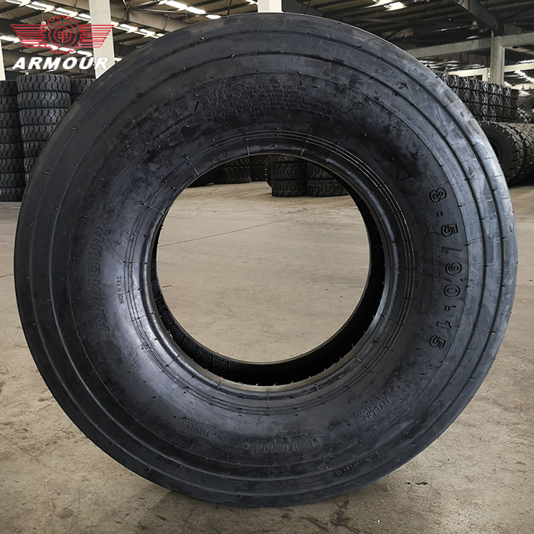 China tyre Armour 7.50-15 TT 6 inch tyre with good oil resistance for roller price