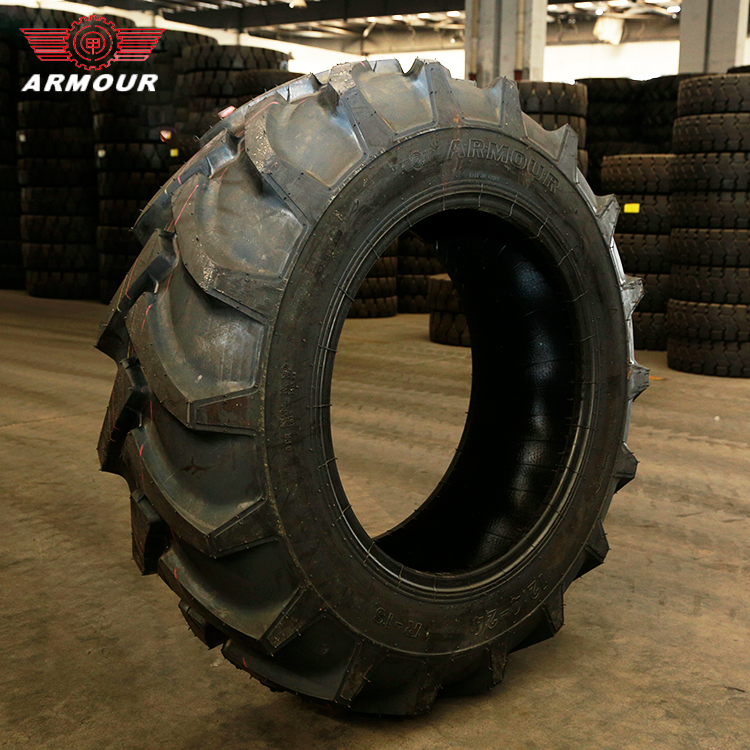 Armour 7.50-16 12.4-24 4/8/12PR 205mm width agricultural tire widely used for machinery price