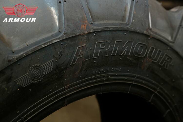 Armour 7.50-16 12.4-24 4/8/12PR 205mm width agricultural tire widely used for machinery price