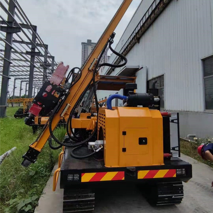 Hengxing HXR526D highway guardrail pile driver with 300mm drilling diameter price