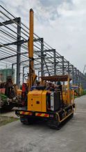China Hengxing hydraulic pile driver for highway guardrail price