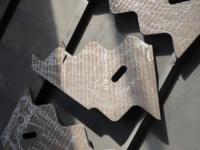 CCO Abrasion Alloy Liner Hardfacing Wear Steel Plate for Hopper Chopper