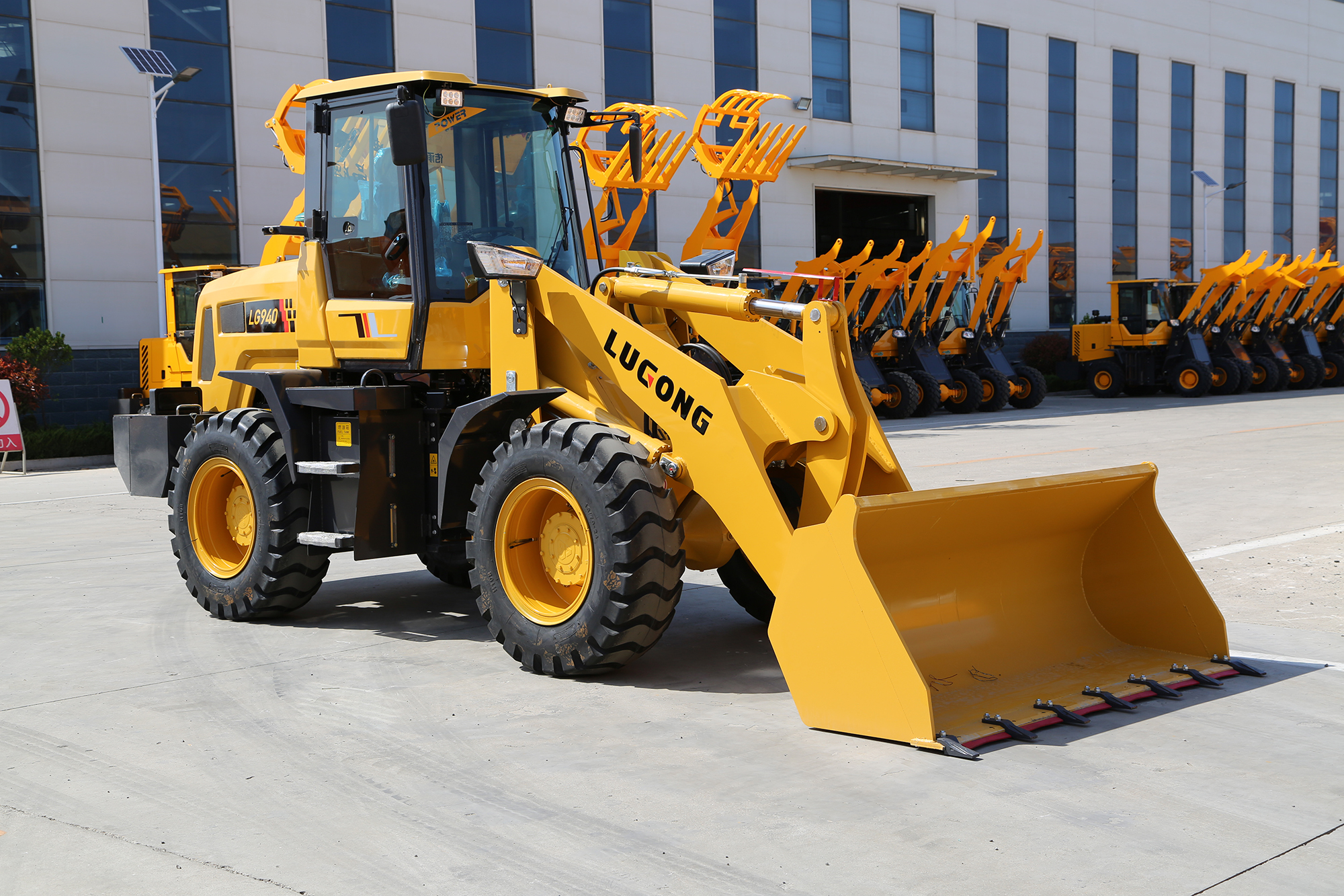 LUGONG LG939 Compact China Loaders 1m³ Front End loaders Price