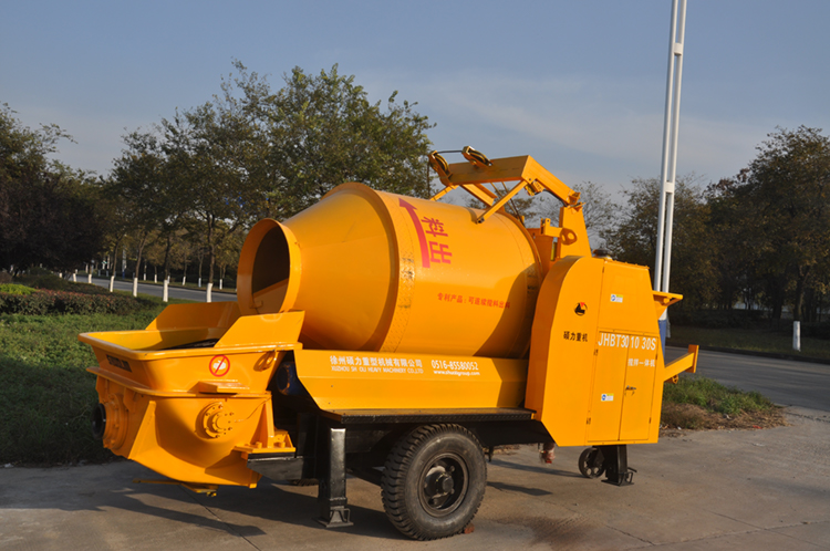 Shuoli brand new concrete mixer and pump JBTS concrete mixing pump price