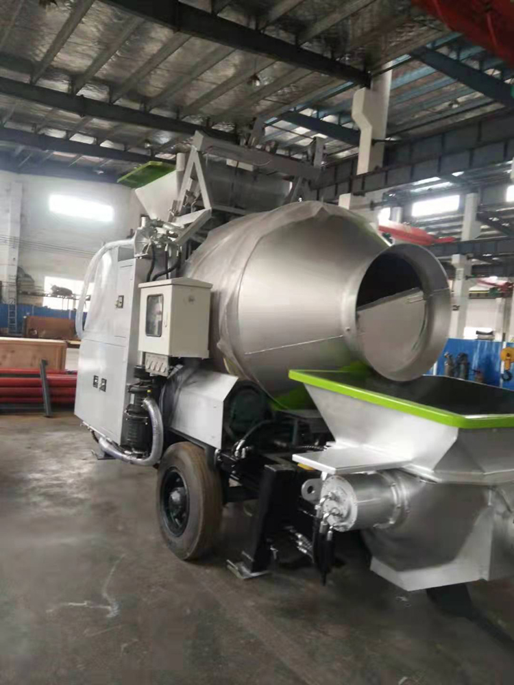 Shuoli brand new concrete mixer and pump JBTS concrete mixing pump price