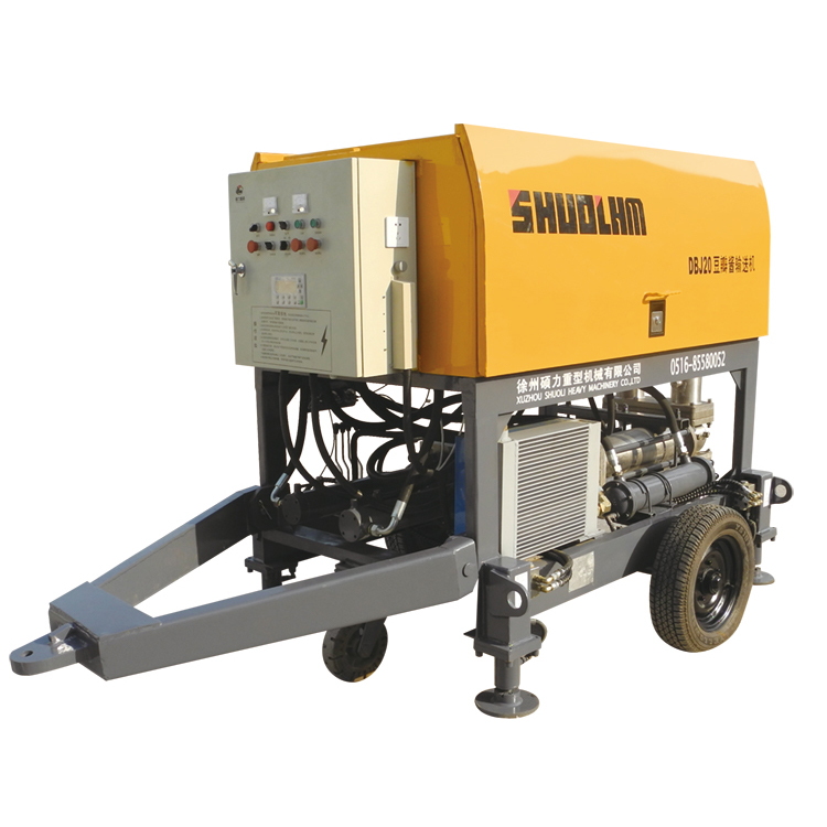 Shuoli DBJ20B trailer pump viscous food delivery pump 23m3/h price