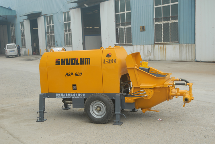 Shuoli 22KW 380V hydraulic wet concrete spraying machine HSP-900 price