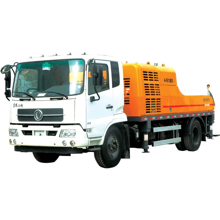 China shuoli 80m3/h truck mounted pump for concrete HBC80-11-110 for sale