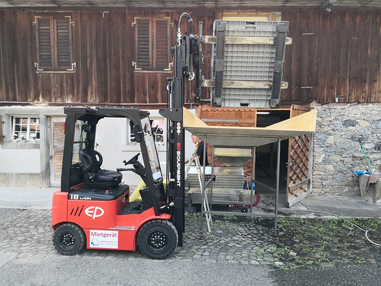 EP electric forklift with battery EFL181 1.8 ton capacity lift 4.8m price