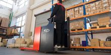 EP hot sale KPL201 electric pallet truck 2 ton use for large warehouse price