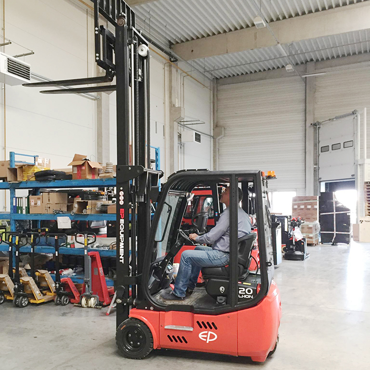 EP 2 ton electric forklift CPD20L2 counterbalance for mid to large logistics sale