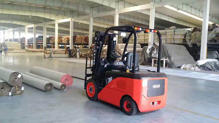 EP new 3 ton electric forklift with four wheel lead-acid battery price