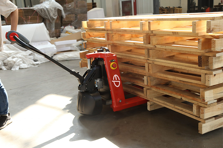 China EP electric pallet truck 1.5 ton with li-ion battery for sale