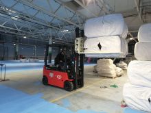 EP 1.5 ton loading and unloading electric forklift outdoor price