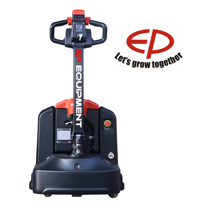 EP EPL185 electric pallet truck forklift 1.8 ton with 0.9kW DC motor for warehouse sale