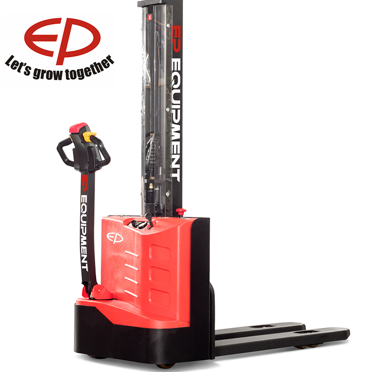 EP electric stacker with mono mast ES12-12MM 1.2 ton for small warehouses price