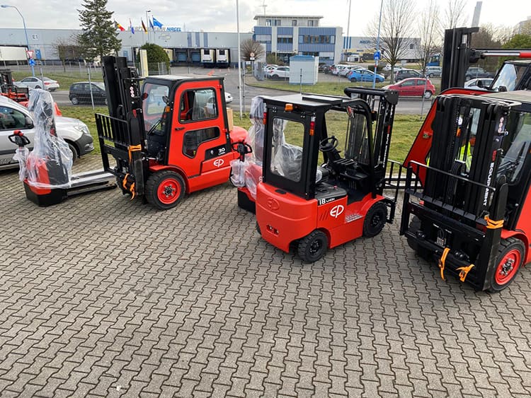 EP 1.5 ton loading and unloading electric forklift outdoor price