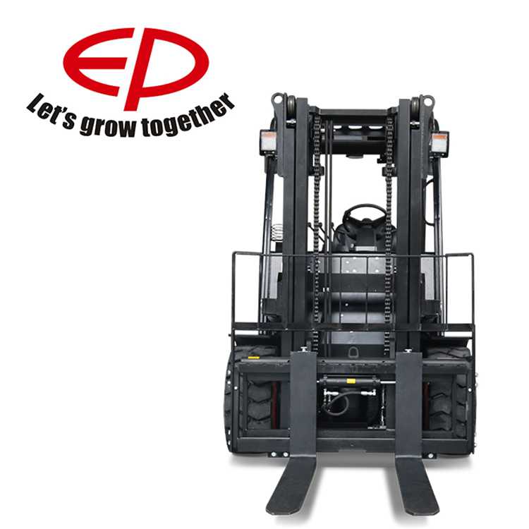 EP counterbalance forklift with four wheel 5 ton capacity price