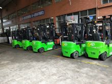 Forklift electric 1.5 ton China EP 3m lift height 4028mm mast price