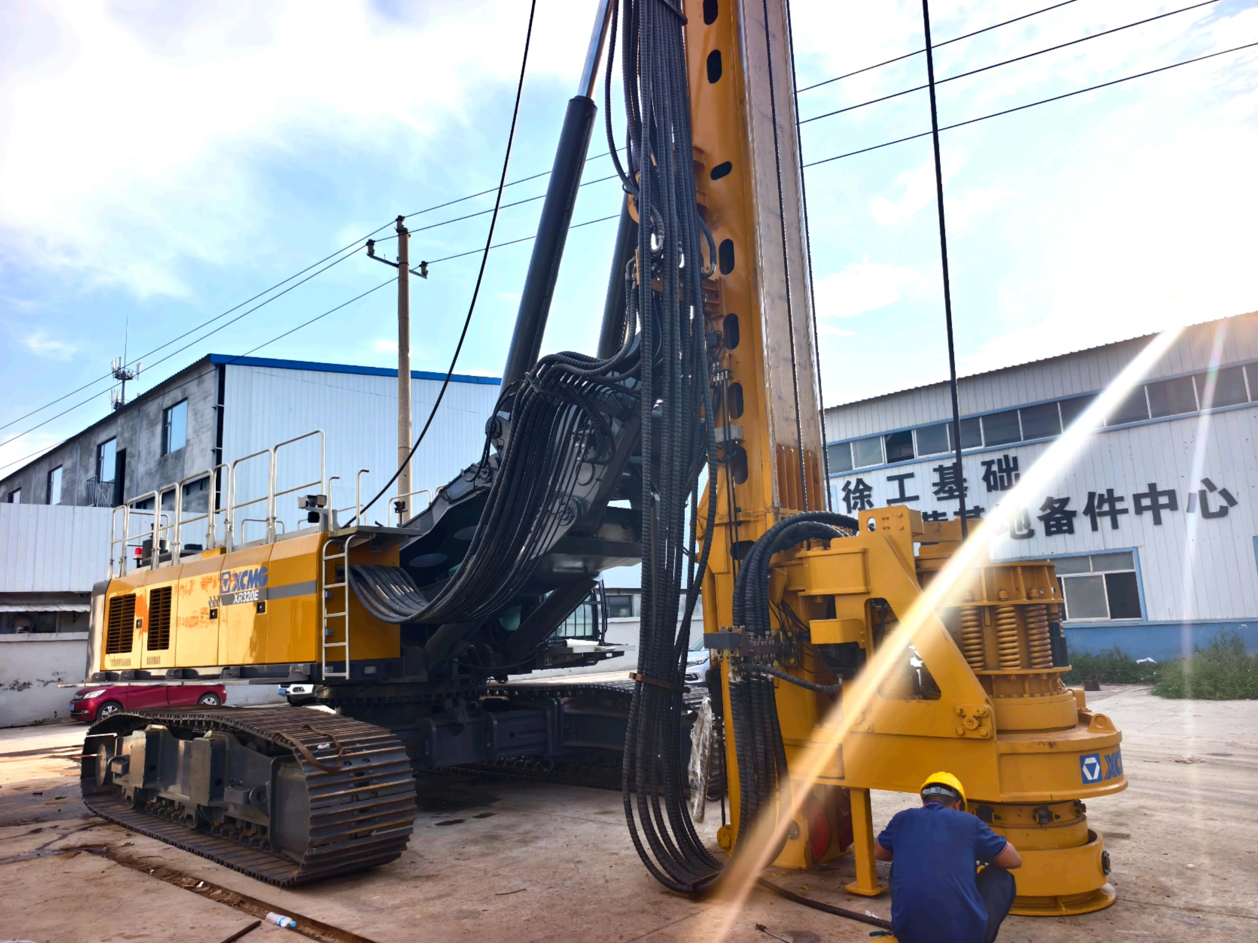 XCMG Official XR320E Second Hand Drilling Rig Rotary Pile Driving ...