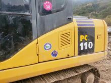 KOMATSU Japan brand second hand excavator  PC110-7 with cheap price