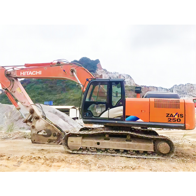 HITACHI ZX250-5A  Crawler Excavator Digger Heavy Bucket Used Excavator