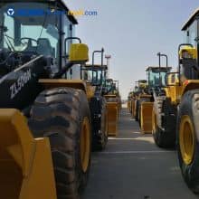 XCMG used 5 ton earthmoving machinery wheel loader ZL50GN price