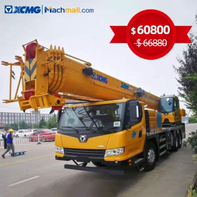 XCMG Official Used XCT25L5 25 ton telescopic boom truck mounted crane