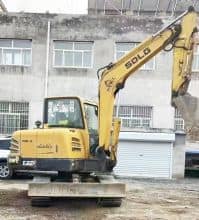 SDLG E660F 2016 Second Hand Excavator Excavation For Sale