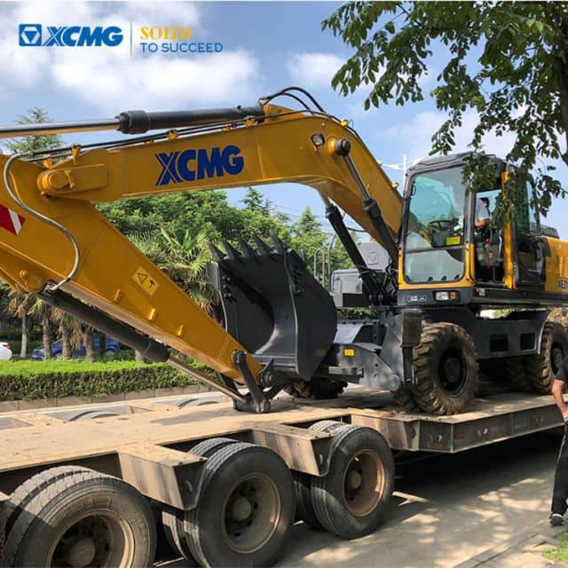 XCMG used 15 Ton Hydraulic Wheeled Excavator XE150WD with Factory Price
