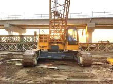 XCMG Factory 75 Ton Second-hand Hydraulic Telescopic Crawler Crane XGC75 in Good Condition