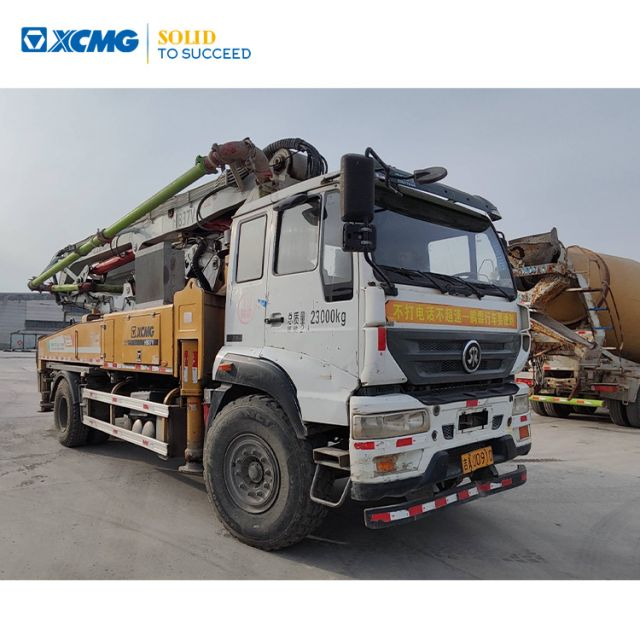 XCMG Official 37m Used Truck Mounted Concrete Pump HB37V With Parts