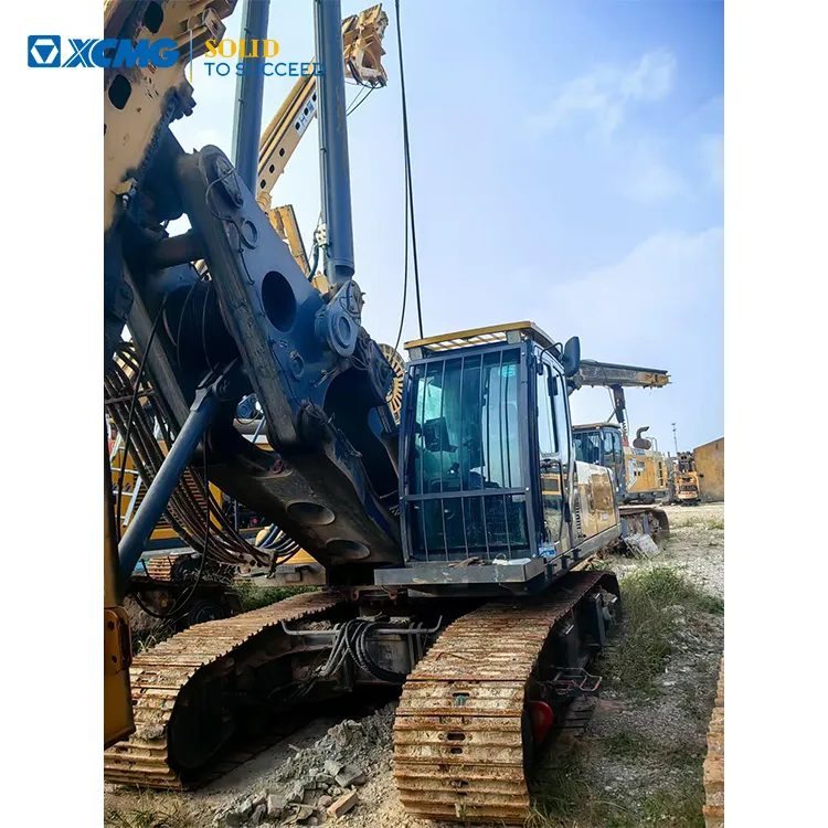 XCMG Official XR160E Used Hydraulic Rotary Drilling Rig in Good Condition