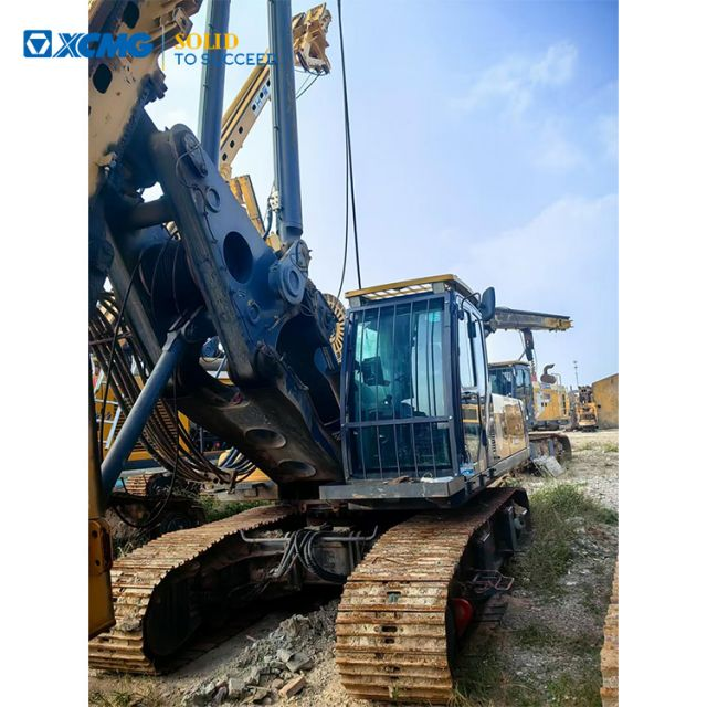 XCMG Official XR160E Used Hydraulic Rotary Drilling Rig in Good Condition