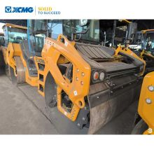 XCMG High Efficiency Used Mini Road Roller Machine XD135TIV Double Drum Road Roller Price